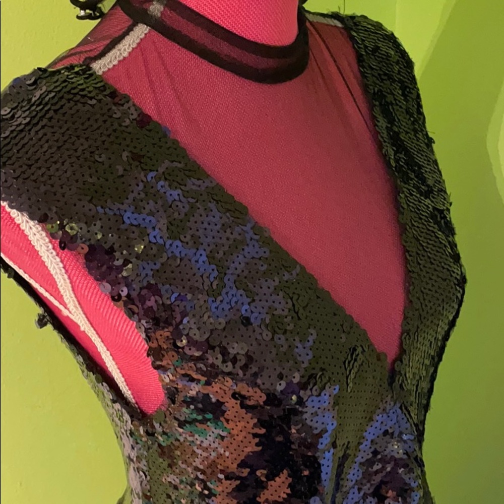 Free People Sparkly Sequin Dress